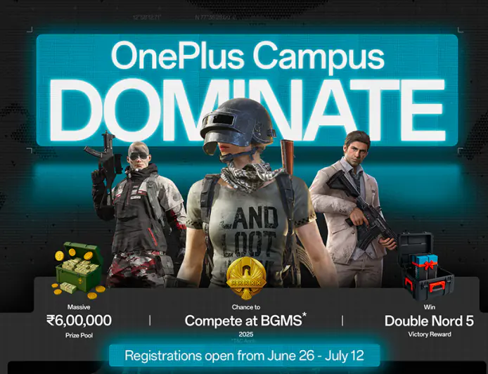 Campus Dominate: OnePlus Offers College Gamers a Path to BGMS 2025 Stage