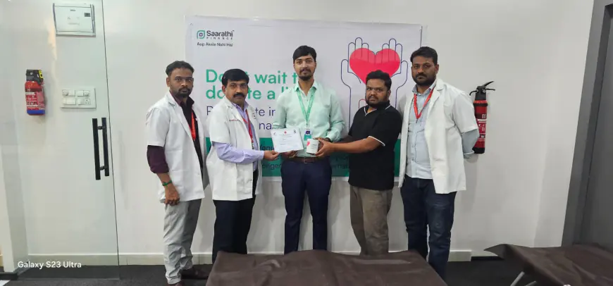 MSME-focused NBFC Saarathi Finance Conducts Blood Donation Camp in Bangalore